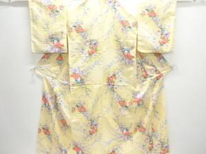 花扇模様小紋着物